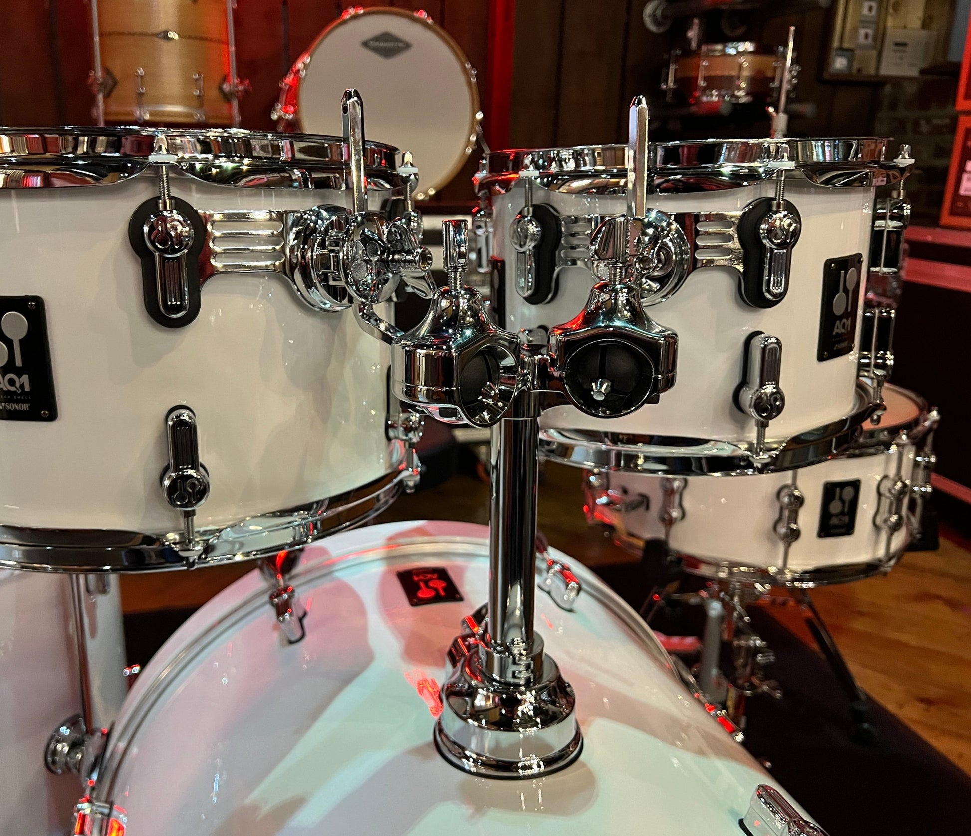 Sonor AQ1 Stage Set 5-Piece Shell Pack in Piano White