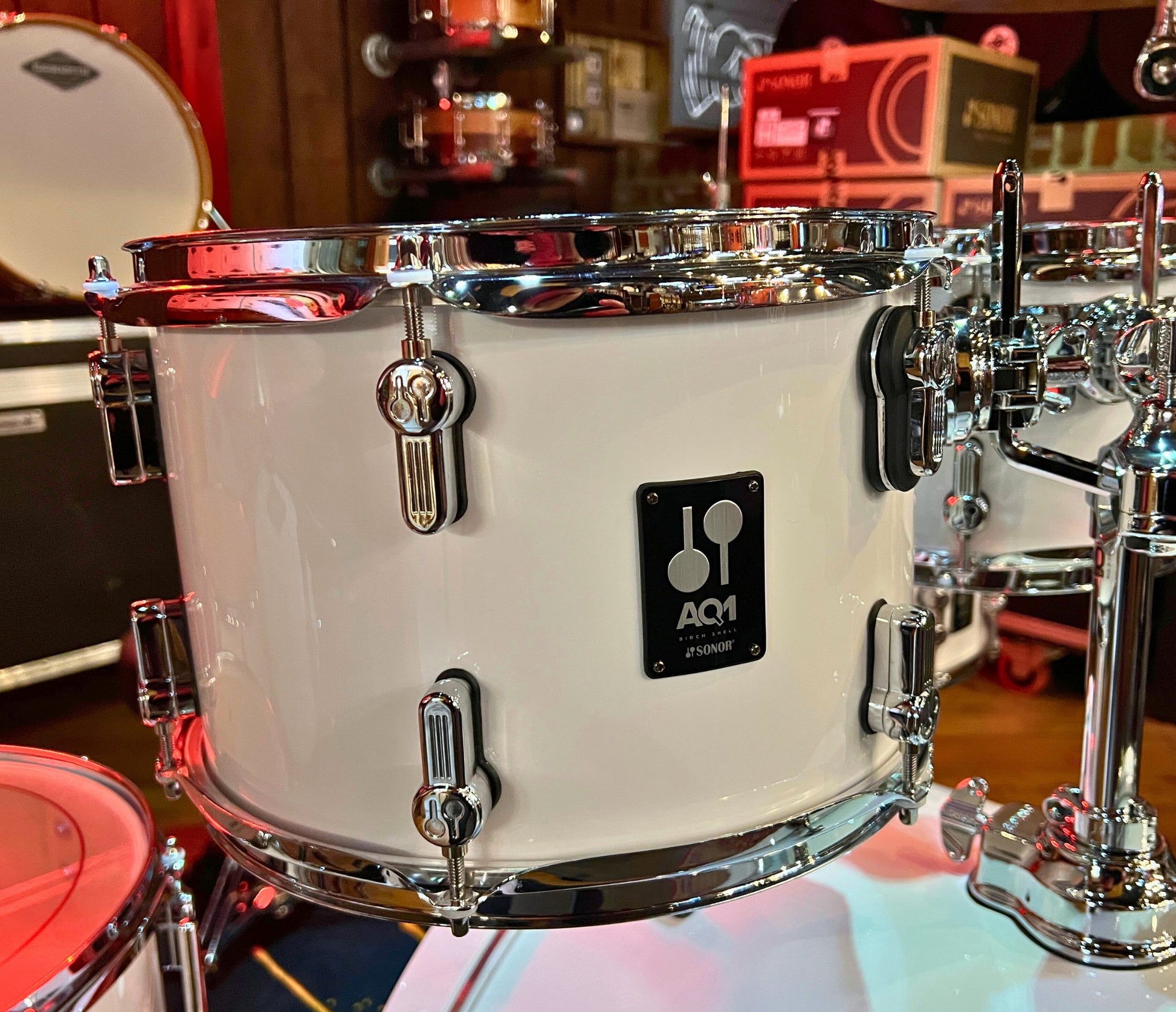 Sonor AQ1 Stage Set 5-Piece Shell Pack in Piano White