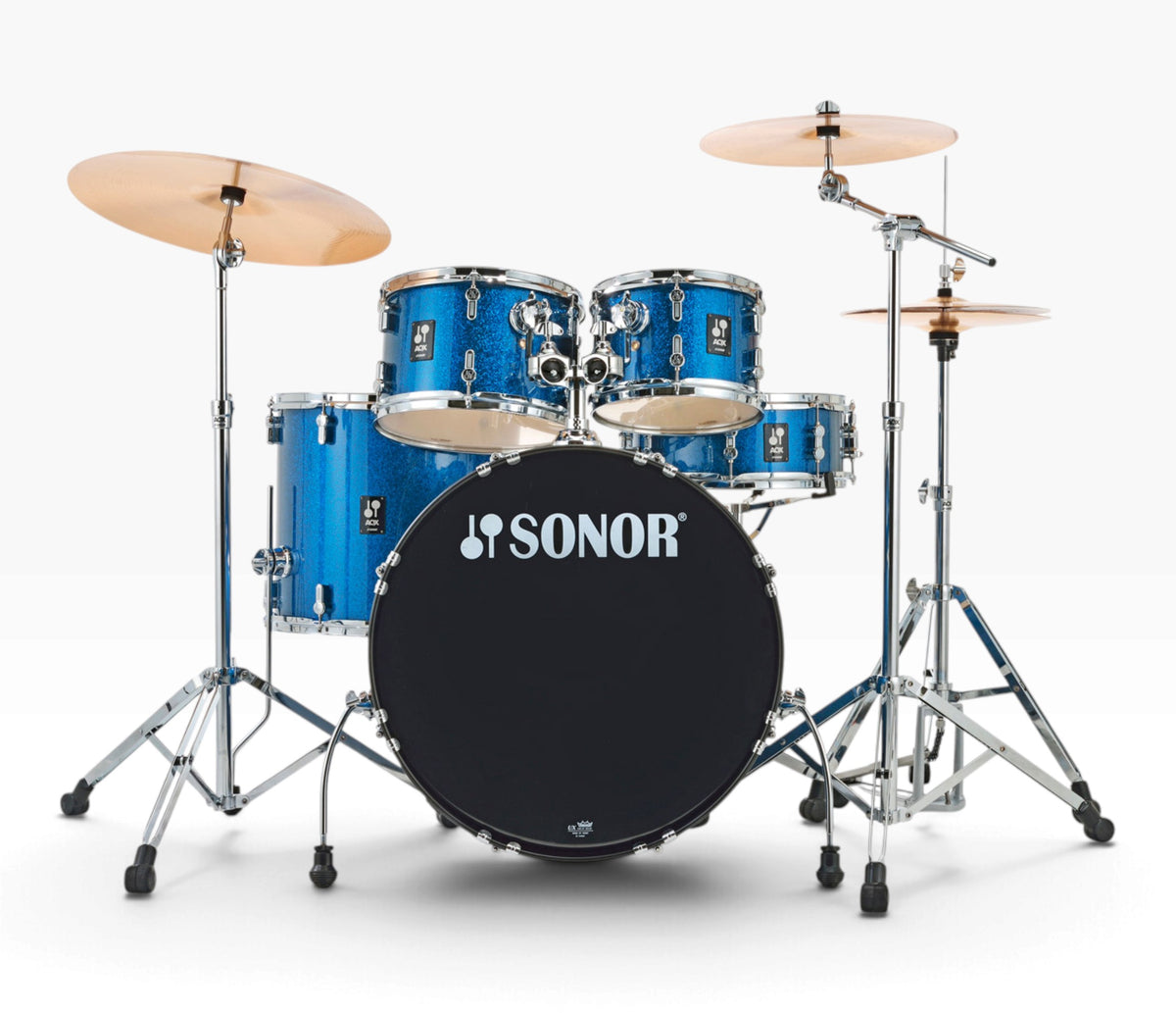 Sonor AQX Stage Set In Blue Ocean Sparkle