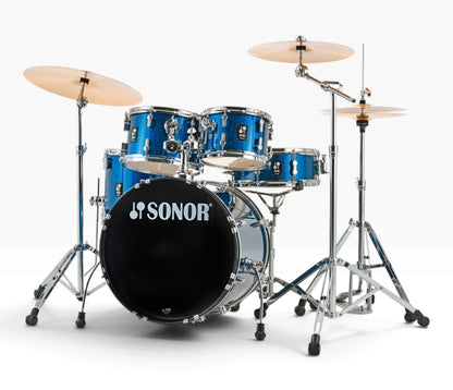 Sonor AQX Studio Set In Blue Ocean Sparkle