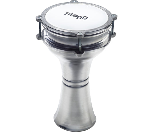Stagg 15 cm plain aluminium Darbuka