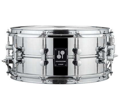 SONOR Kompressor 14" x 6.5" Steel Snare Drum in Chrome