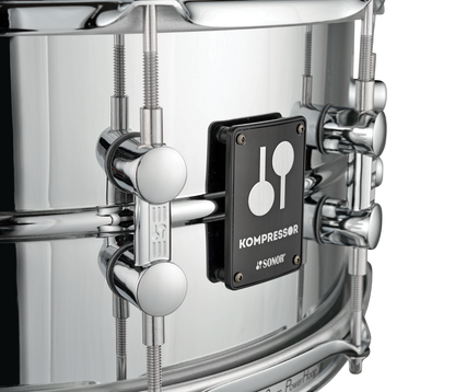SONOR Kompressor 14" x 6.5" Steel Snare Drum in Chrome