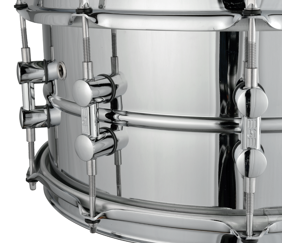 SONOR Kompressor 14" x 6.5" Steel Snare Drum in Chrome