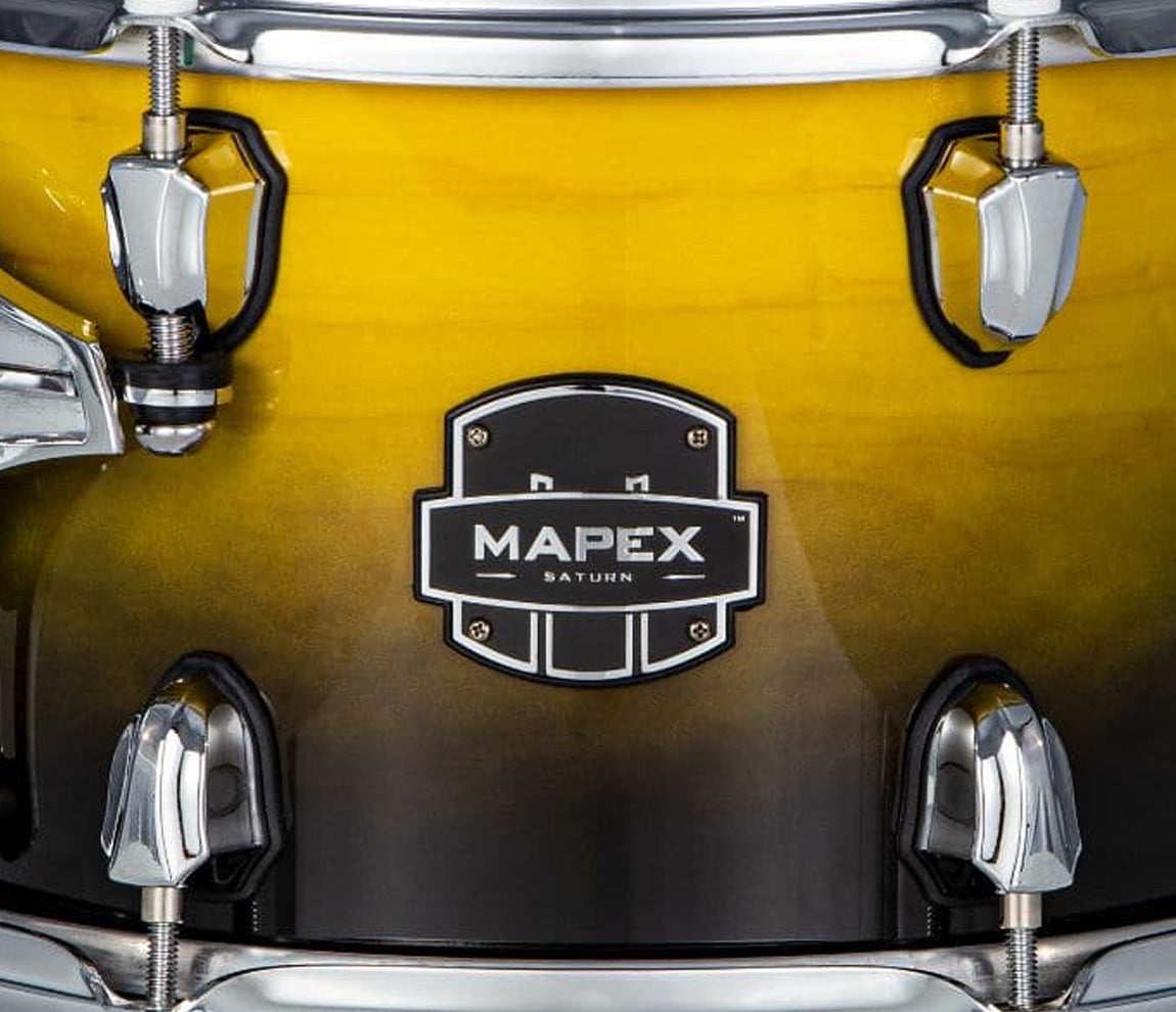 Mapex Saturn Classic 14" x 6.5" Snare Drum In Sulphur Fade