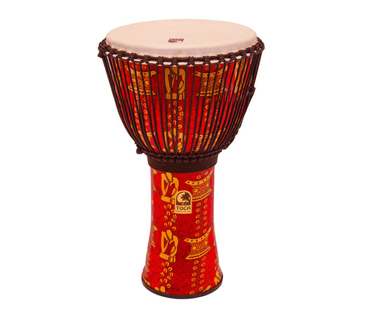 Toca Freestyle II 14" Rope Tuned Djembe in Thinker