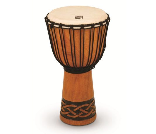 Toca Origins 10" Roped Tuned Djembe in Celtic Knot