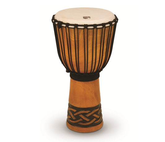 Toca Origins 12" Roped Tuned Djembe in Celtic Knot