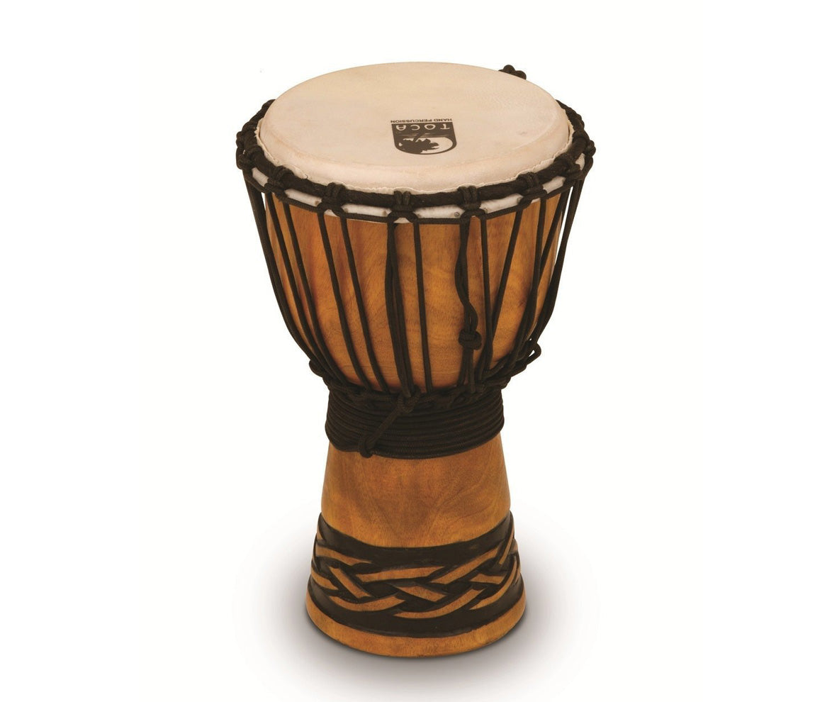 Toca Origins 7" Roped Tuned Djembe in Celtic Knot