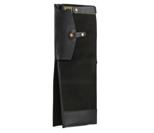 Tackle Waxed Canvas Bi-Fold Stick Bag " Black