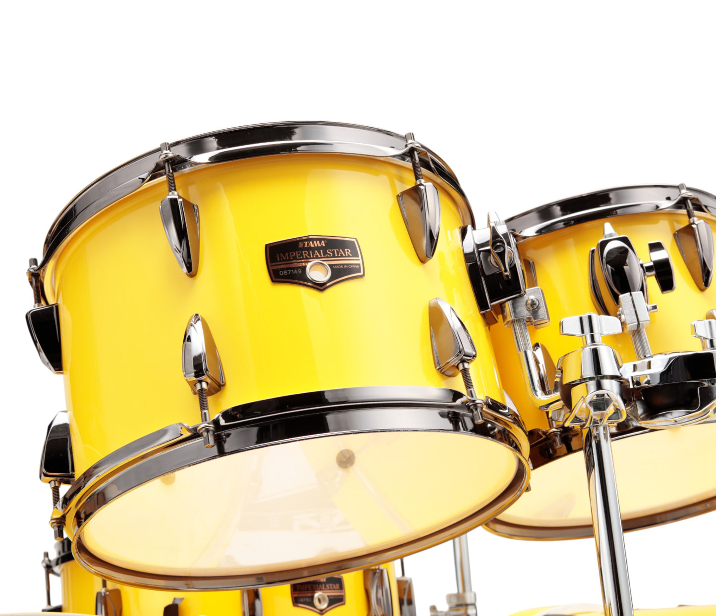 Tama Imperialstar Ltd Edition 7-Piece Shell Pack - Inspired By Lars Ulrich in Electric Yellow