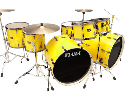 Tama Imperialstar Ltd Edition 7-Piece Shell Pack - Inspired By Lars Ulrich in Electric Yellow