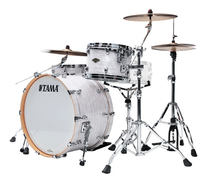 Tama Starclassic Walnut/Birch 24" 3-Piece Shell Pack in White Pearl