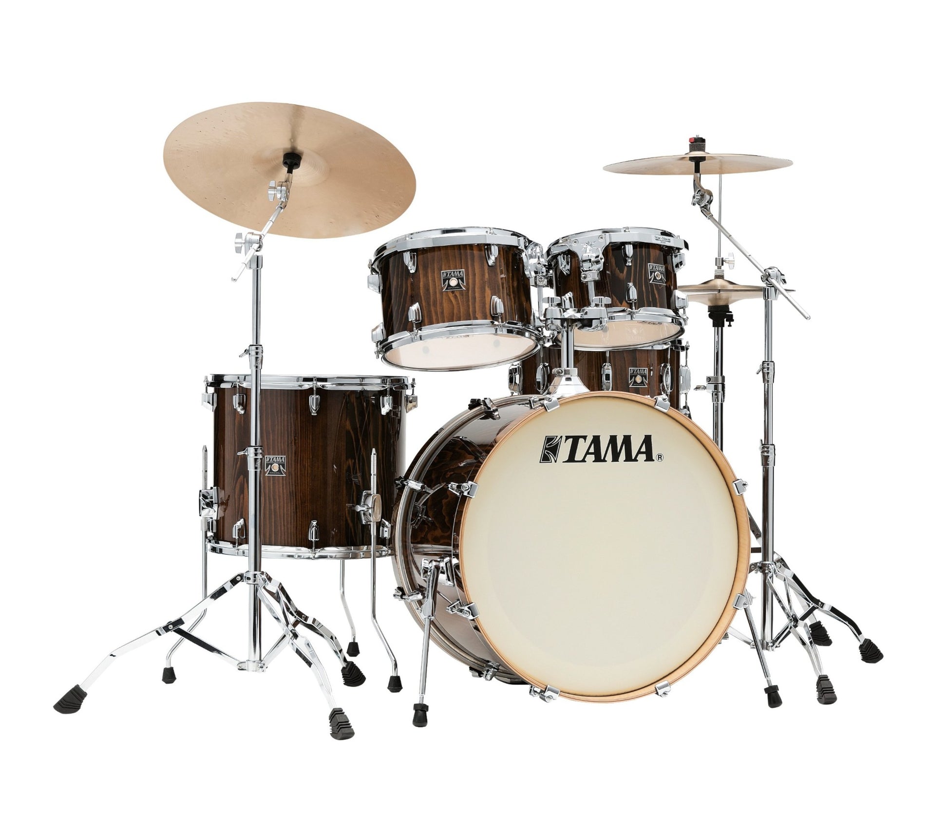 Tama Superstar Classic 22" 5 Piece Shell Pack in Gloss Java Lacebark Pine