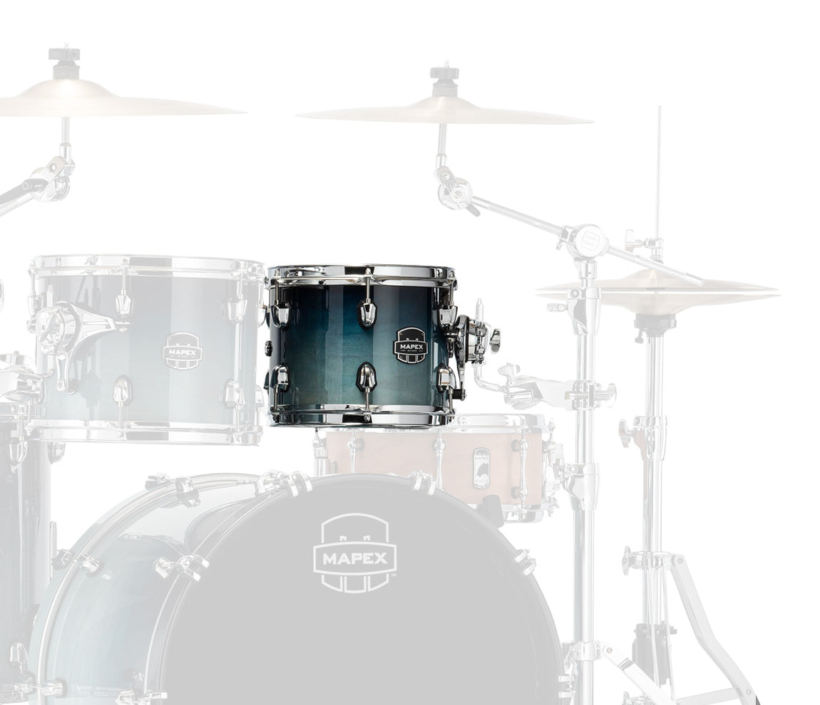 Mapex Saturn Classic 8" x 7" Tom In Teal Blue Fade