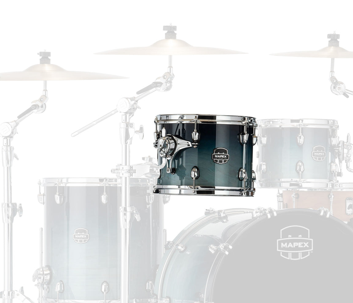 Mapex Saturn Classic 13" x 9" Tom In Teal Blue Fade