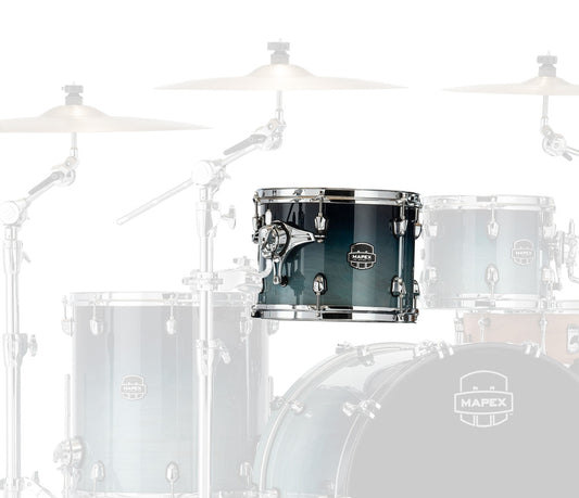 Mapex Saturn Classic 13" x 9" Tom In Teal Blue Fade