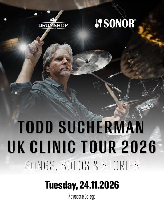Todd Sucherman Drum Clinic Ticket 24th November