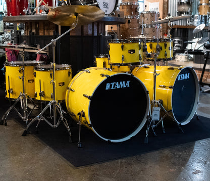Tama Imperialstar Ltd Edition 7-Piece Shell Pack - Inspired By Lars Ulrich in Electric Yellow