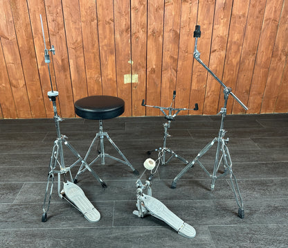Pre Loved CB 22" 5-Piece Drum Kit with Snare & Hardware in Wine Red