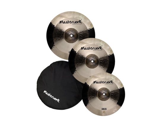 Masterwork Iris 3 Piece Cymbal Set
