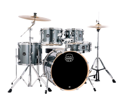 Mapex Venus Fusion Complete Drum Kit in Steel Blue Metallic