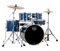 Mapex Venus Fusion Complete Drum Kit in Blue Sky Sparkle