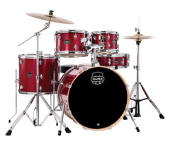 Mapex Venus Rock Complete Drum Kit in Crimson Red Sparkle