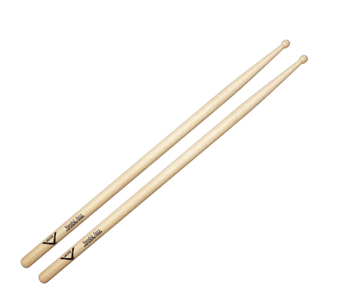 Vater Yambu Jazz Hickory Signature Drumsticks