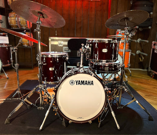 Yamaha Absolute Maple Hybrid 3-piece Shell Pack in Walnut