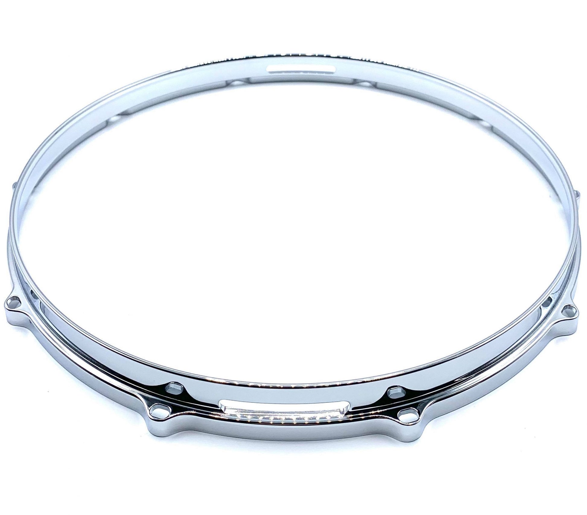 Worldmax 14" 10 Lug Die Cast Hoop - Chrome - Snare Side