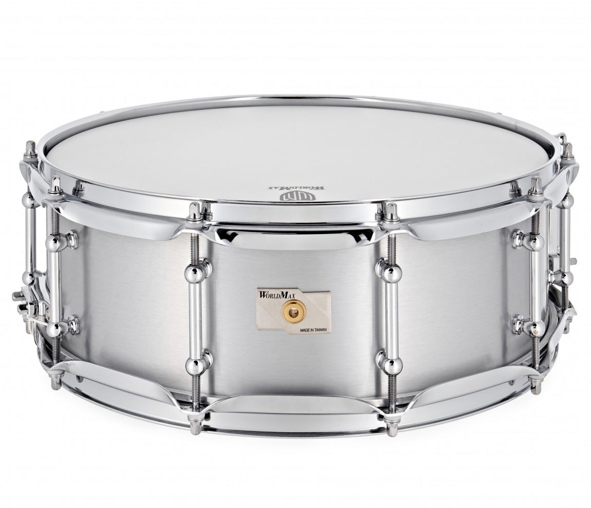 Worldmax 14" x 5" 1.2mm Cast Aluminum Snare Drum
