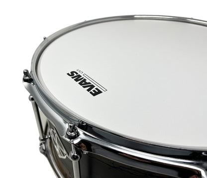 ZackGrooves Signed Dixon Artisan 14" x 6.5" Ash Snare Drum in Celestial Black Burst