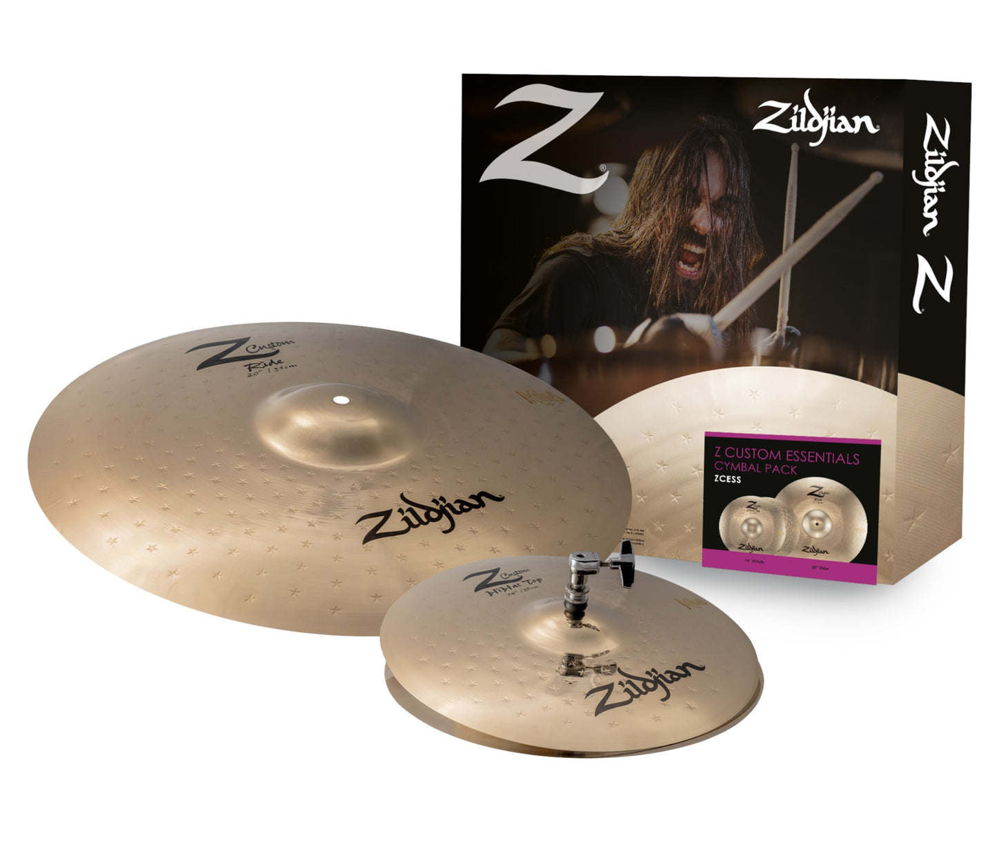 Zildjian Z CUSTOM ESSENTIALS CYMBAL PACK
