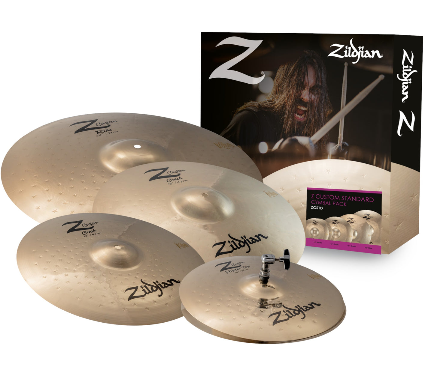 Zildjian Z CUSTOM STANDARD CYMBAL PACK