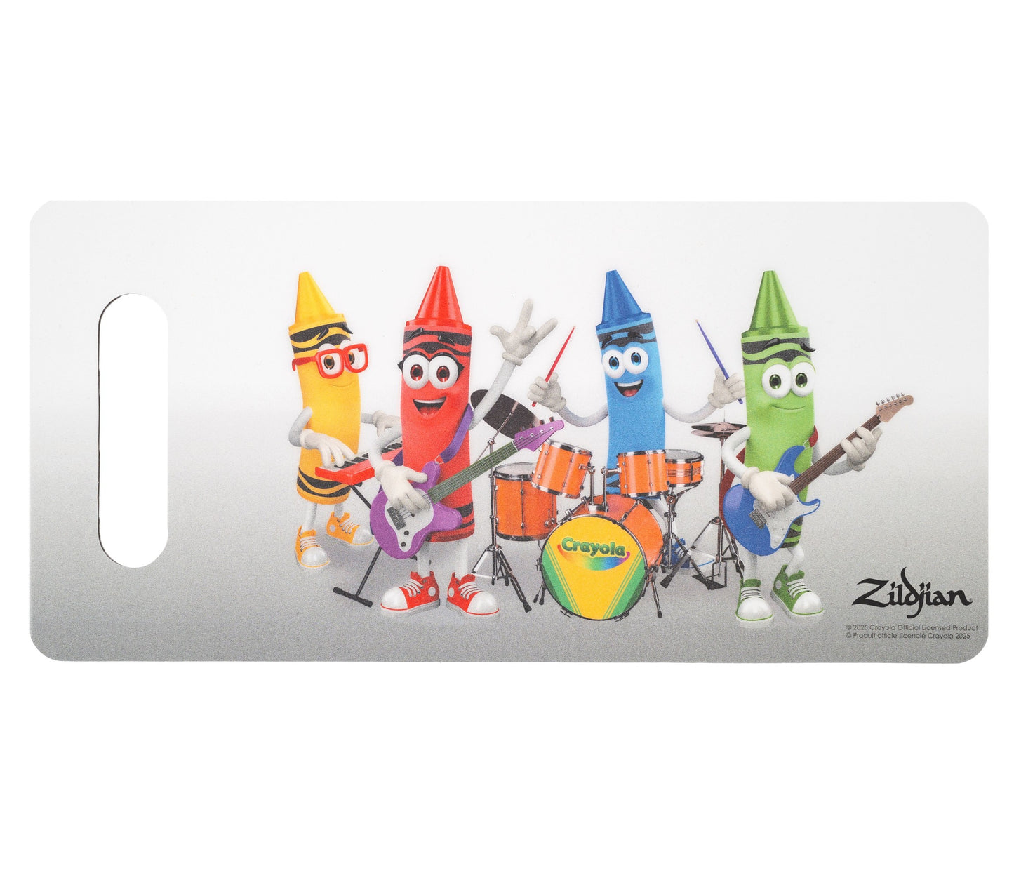 crayola zildjian practice pad