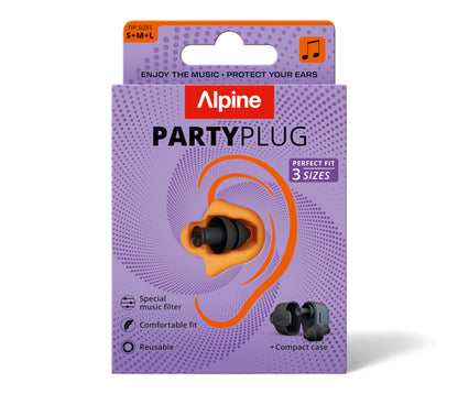 Alpine PartyPlug Black Earplugs (2025)