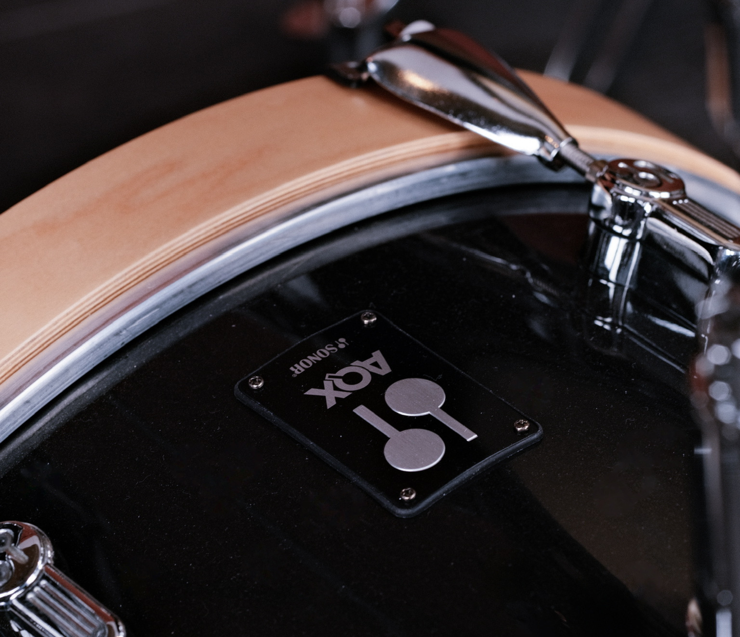 Sonor AQX Jazz Shell Pack In Black Midnight Sparkle