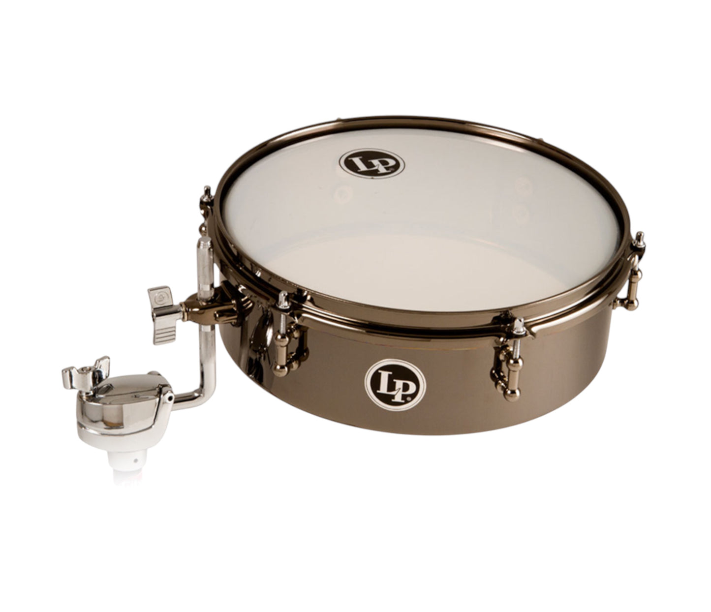 LP 12" Timbale Drum Set in Black Nickel