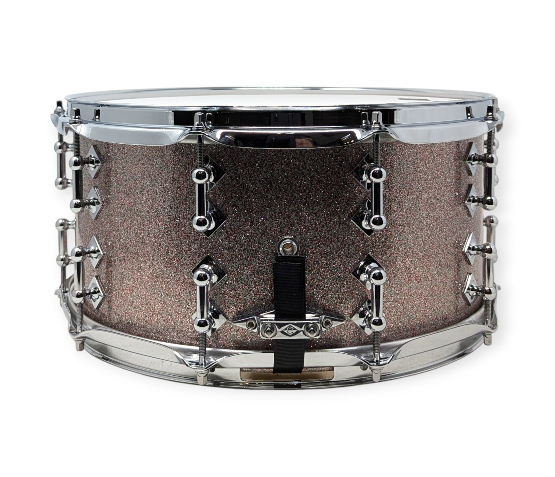 Craviotto Custom Shop 14" x 7" Maple Snare Drum in Peacock Sparkle