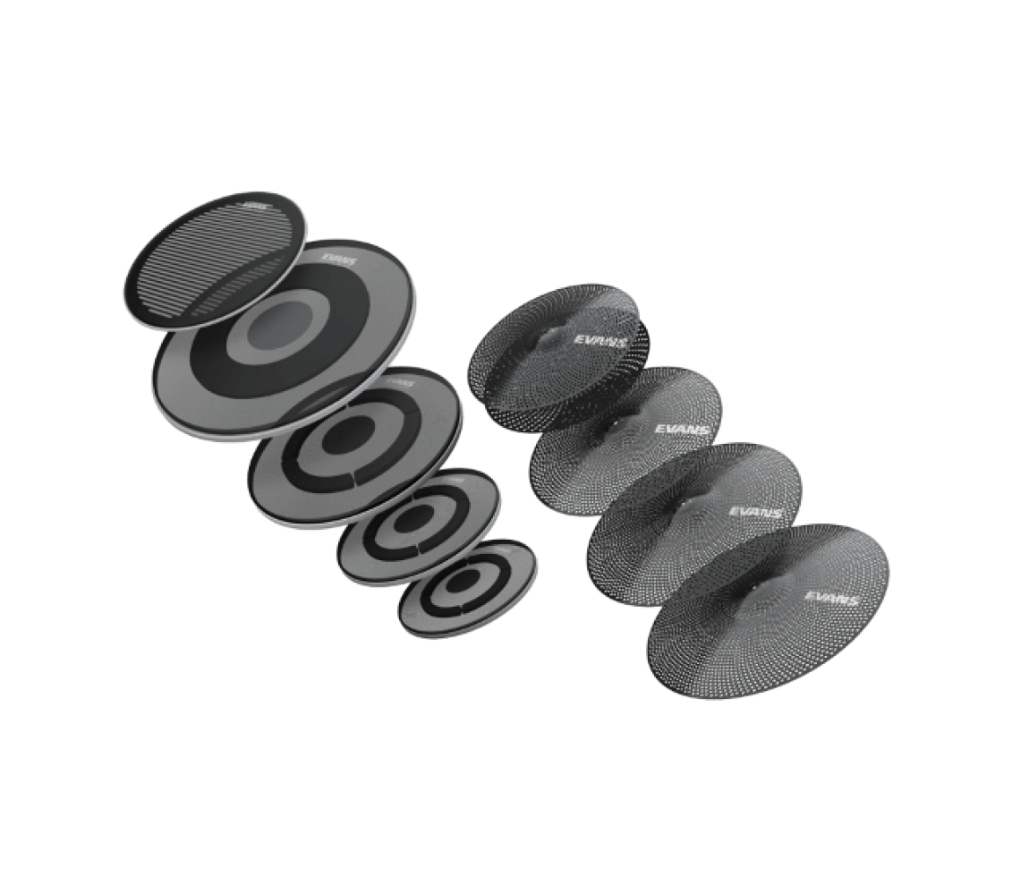 Evans dB One Rock System + Cymbals