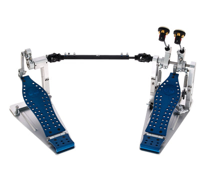 DW Machined Direct Drive Double Pedal Blue Footboard