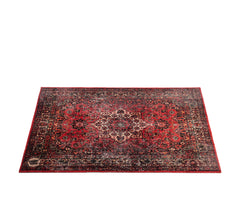 Drum N Base Vintage Persian Stage Rug - Original Red - 130 x 90cm