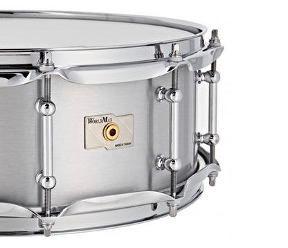 Worldmax 14" x 6.5" 1.2mm Cast Aluminum Snare Drum