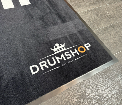 Drumshop x Sonor Deluxe Rubber Backed Drum Mat closeup
