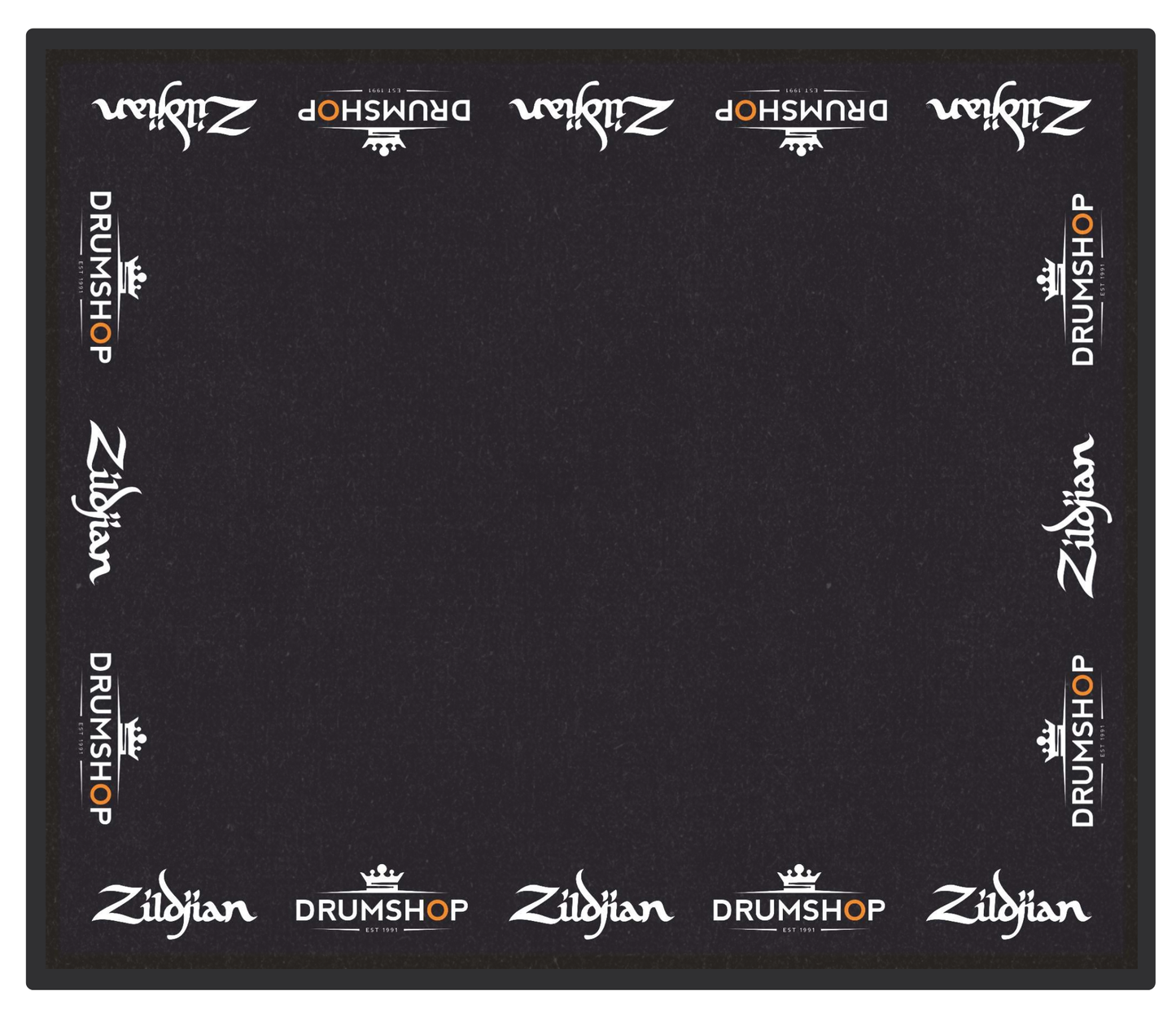 Drumshop x Zildjian Deluxe Rubber Backed Drum Mat