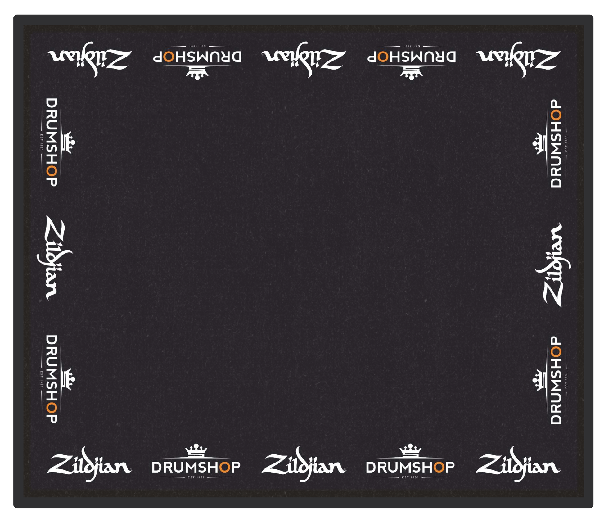 Drumshop x Zildjian Deluxe Rubber Backed Drum Mat