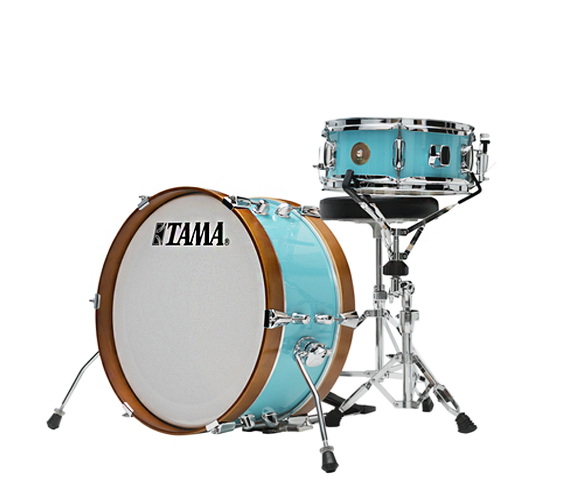 TAMA Compact Club Jam 2-piece Shell Pack in Aqua Blue