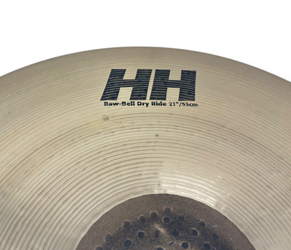 Ex Hire Sabian HH 21" Raw Bell Dry Ride