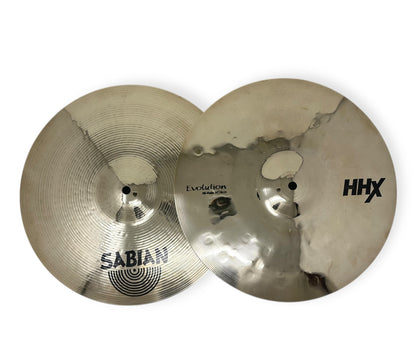 Ex Hire Sabian HHX 14" Evolution Hi Hats